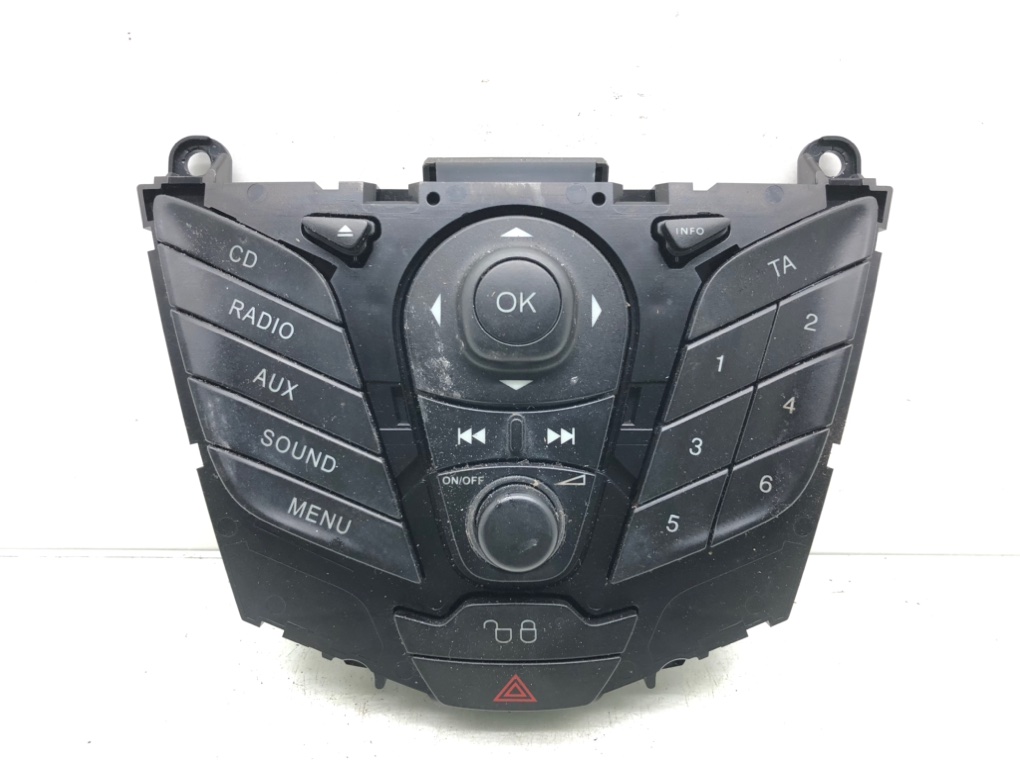 Блок управления магнитолой для Ford Fiesta, 2009 г. 1.4 TDCi дизель б/у