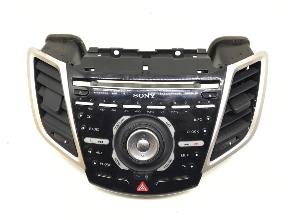 Блок управления магнитолой для Ford Fiesta, 2011 г. 1.6 TDCi дизель б/у