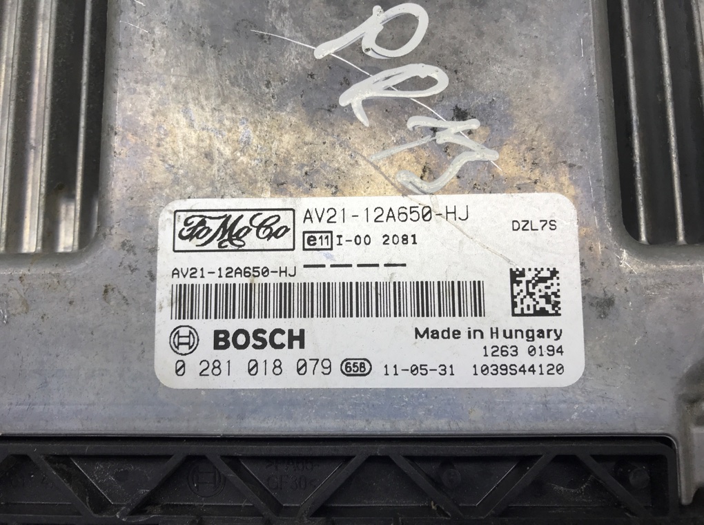 Блок управления двигателем для Ford Fiesta, 2011 г. 1.6 TDCi дизель б/у — фото 5