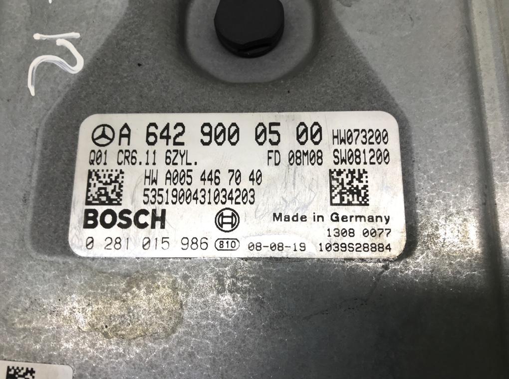 Блок управления двигателем для Mercedes C W204, 2008 г. 3.0 CDi дизель б/у — фото 5