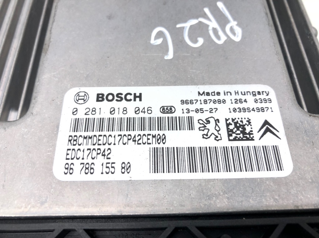 Блок управления двигателем для Peugeot 508, 2013 г. 2.2 HDi дизель б/у — фото 5