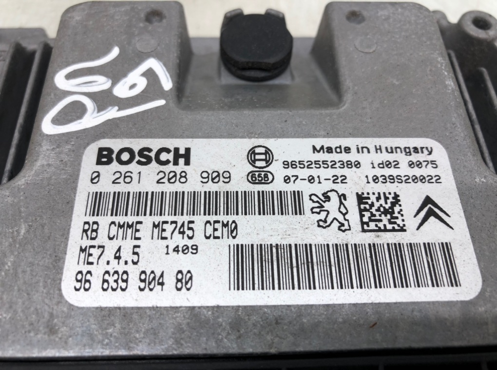 Блок управления двигателем для Peugeot 307, 2007 г. 1.6 i бензин б/у — фото 5