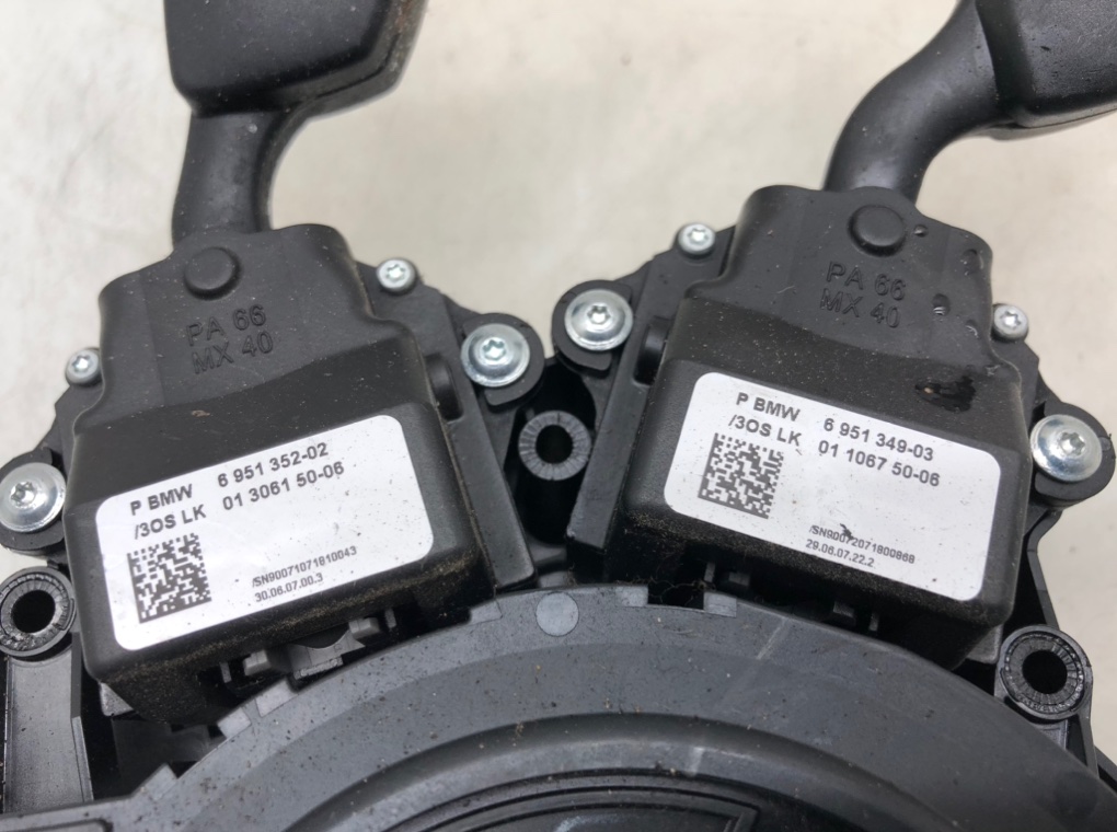 Переключатель подрулевой (стрекоза) для BMW 5 E60/E61, 2007 г. 2.0 TD дизель б/у — фото 7