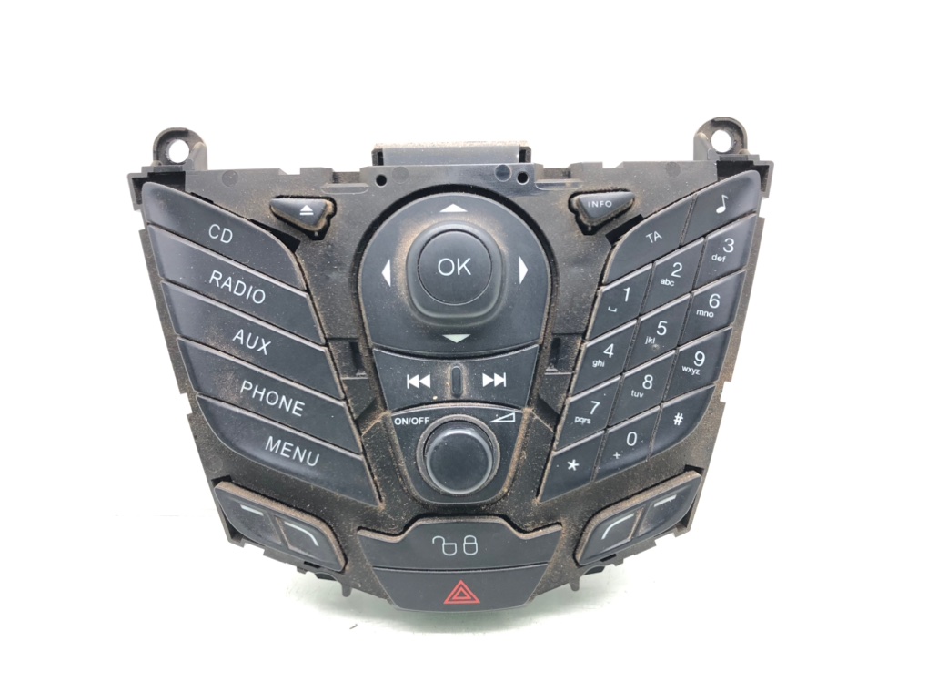 Блок управления магнитолой для Ford Fiesta, 2011 г. 1.6 TDCi дизель б/у