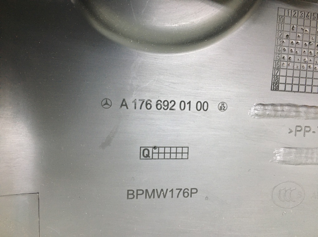 Обшивка стойки для Mercedes A W176, 2016 г. 2.2 CDi дизель б/у — фото 5