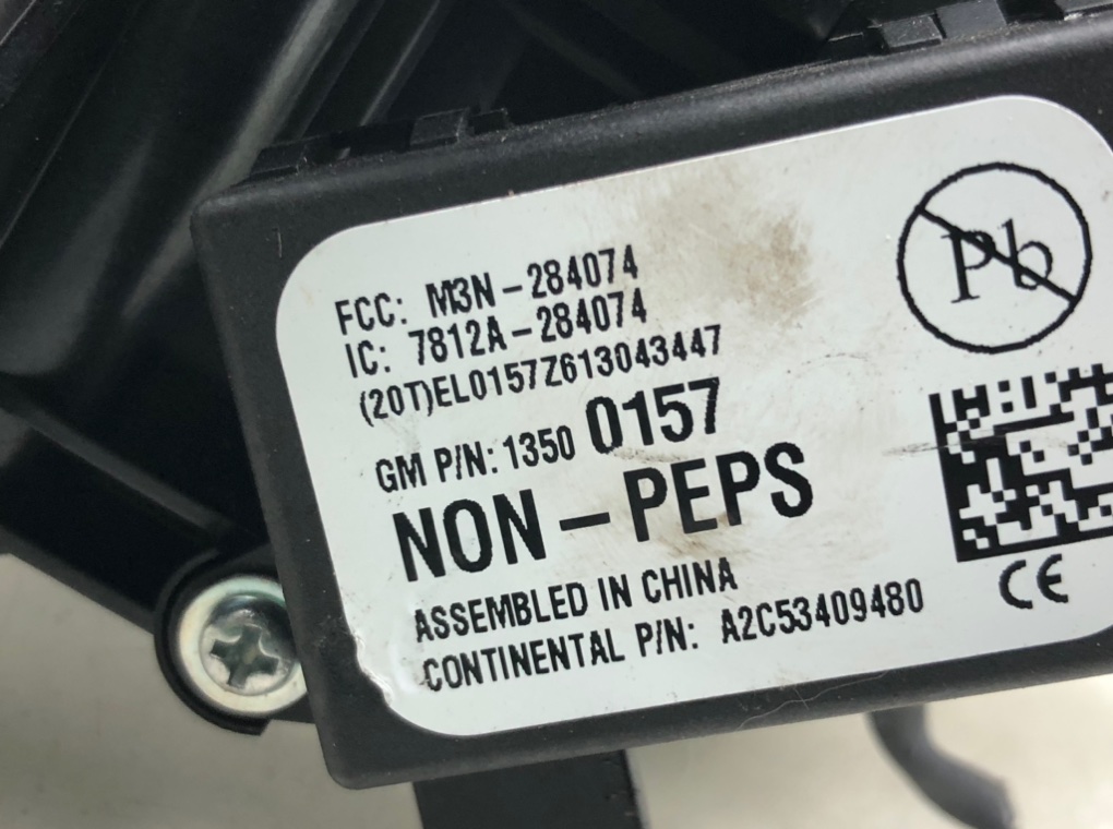 Переключатель подрулевой (стрекоза) для Opel Astra, 2012 г. 1.3 CDTi дизель б/у — фото 5