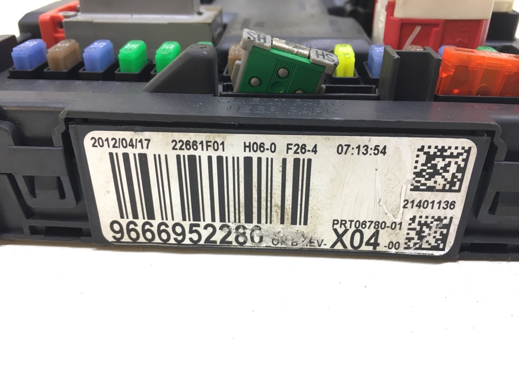 Блок комфорта для Peugeot 207, 2012 г. 1.4 HDi дизель б/у — фото 5
