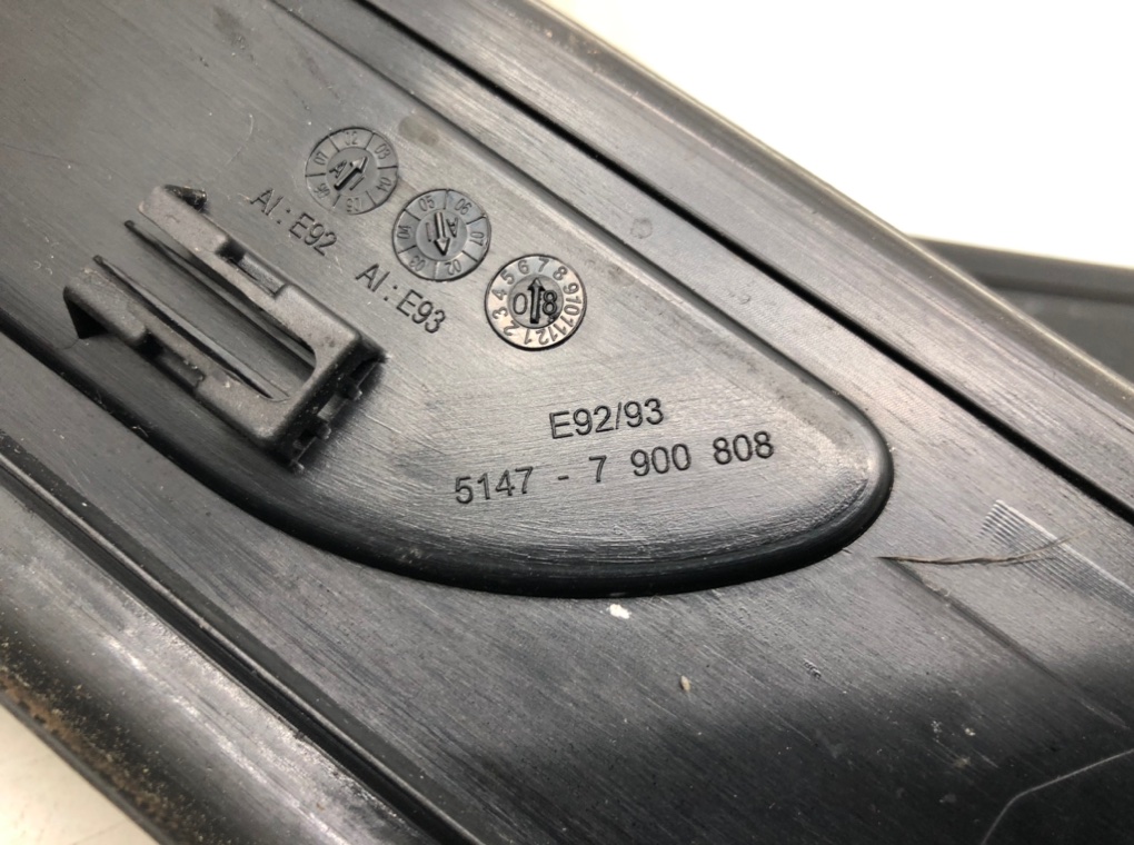Накладка на порог для BMW 3 E90/E91/E92/E93, 2009 г. 2.0 i бензин б/у — фото 8