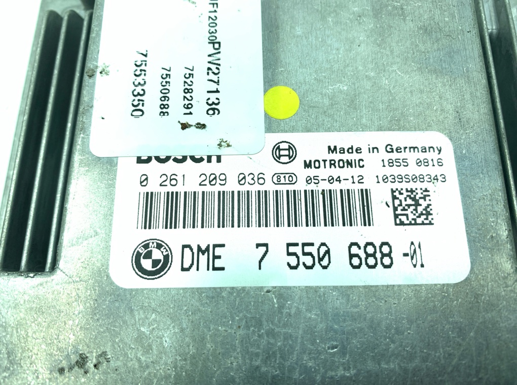 Блок управления двигателем для BMW 1 E87/E81/E82/E88, 2005 г. 1.6 i бензин б/у — фото 6