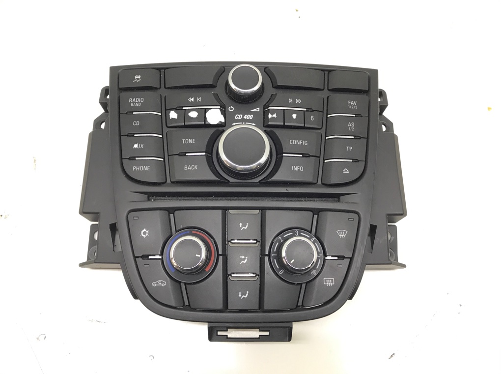 Блок управления магнитолой для Opel Astra, 2010 г. 1.6 i бензин б/у