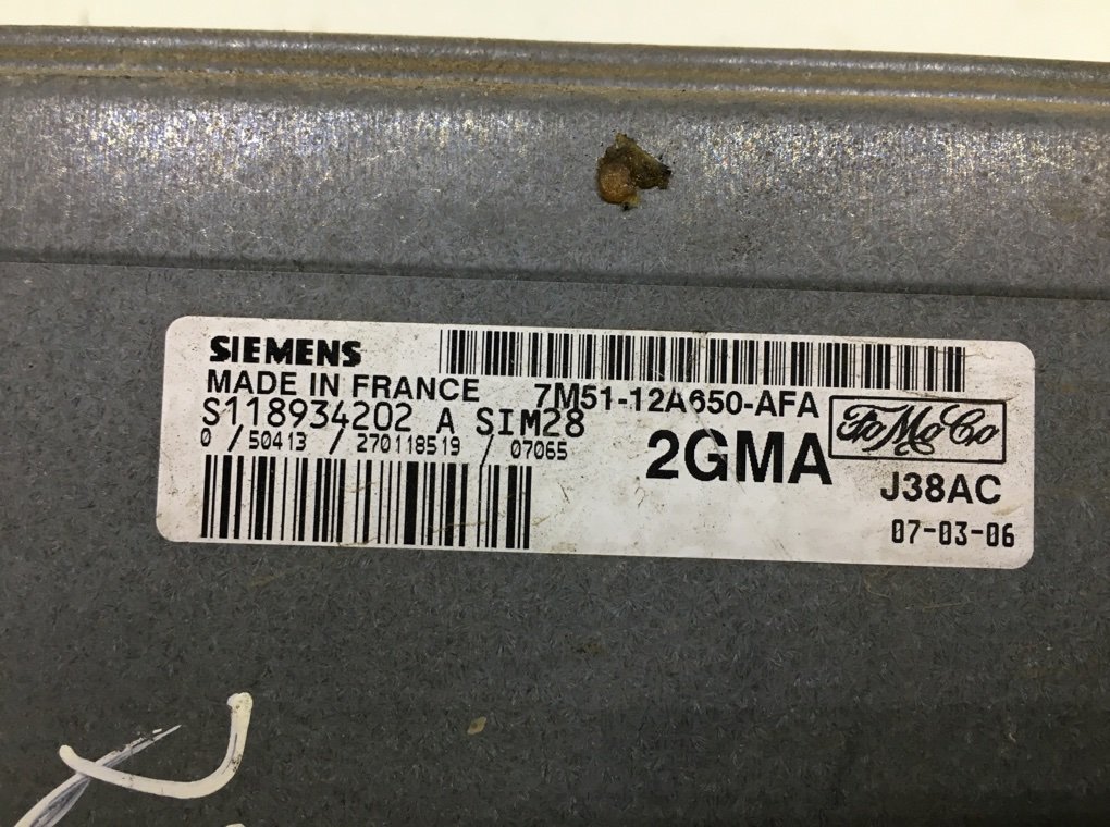 Блок управления двигателем для Ford C-Max, 2007 г. 1.6 i бензин б/у — фото 5