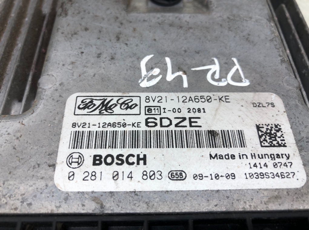Блок управления двигателем для Ford Fiesta, 2009 г. 1.6 TDCi дизель б/у — фото 5