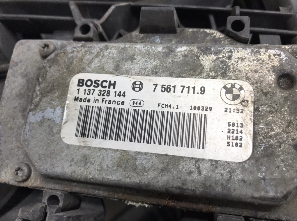 Вентилятор радиатора для BMW 3 E90/E91/E92/E93, 2010 г. 2.0 TD дизель б/у — фото 7