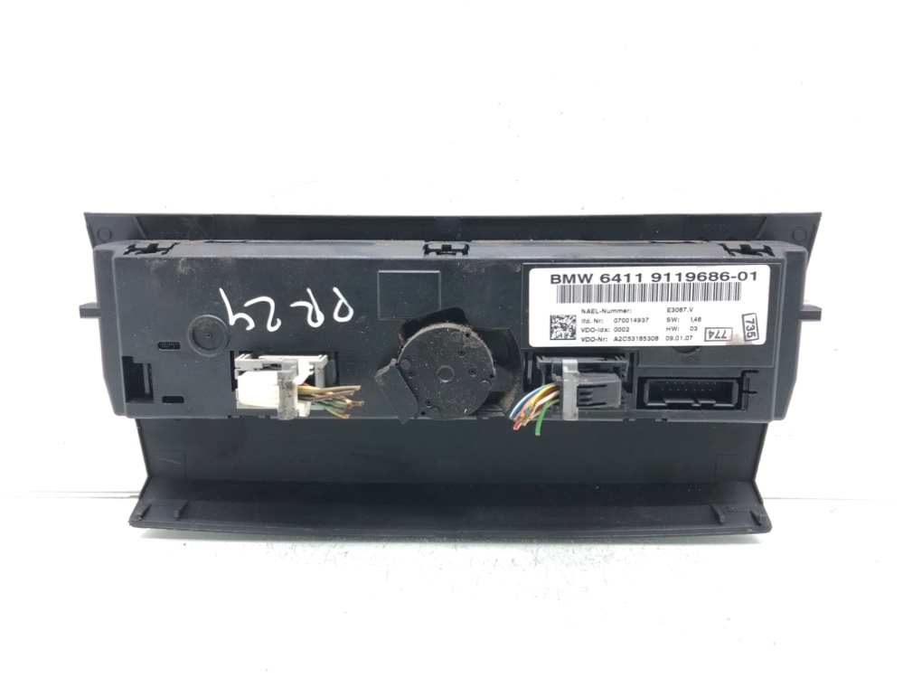 Блок управления печки/климат-контроля для BMW 3 E90/E91/E92/E93, 2007 г. 2.0 TD дизель б/у — фото 4