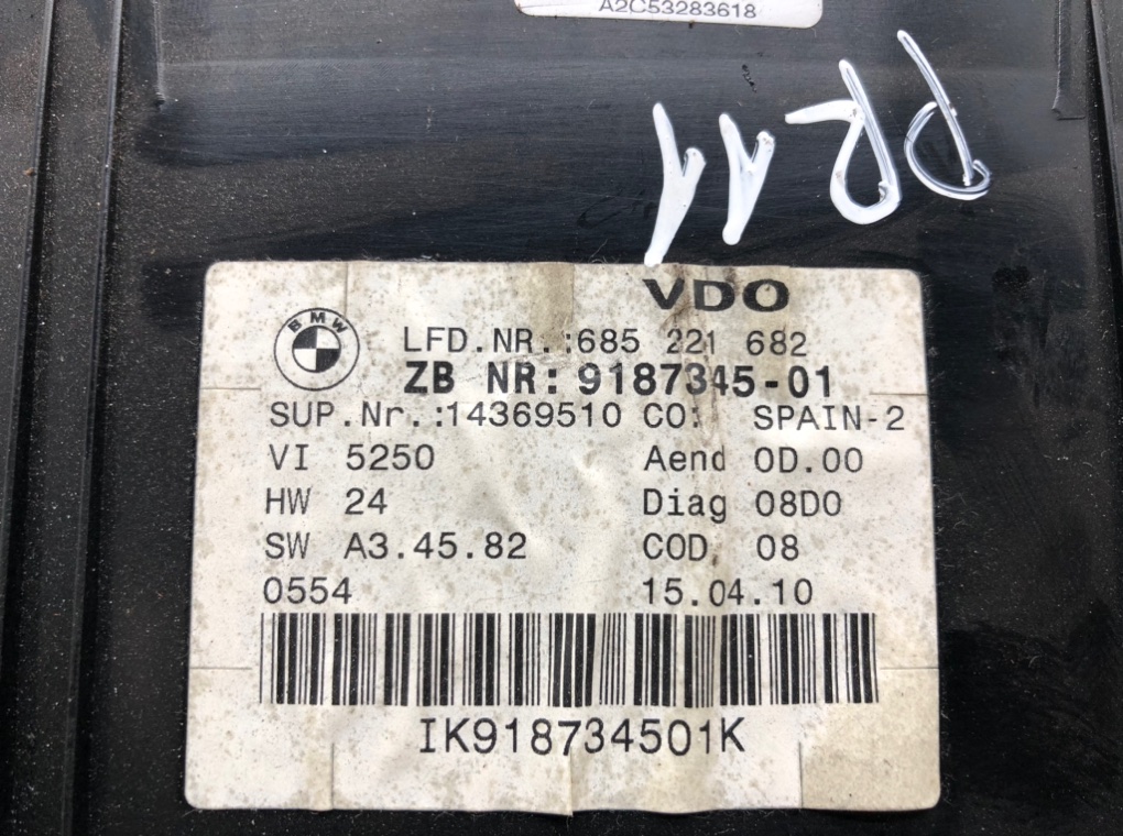 Щиток приборов (приборная панель) для BMW 3 E90/E91/E92/E93, 2010 г. 2.0 TD дизель б/у — фото 5