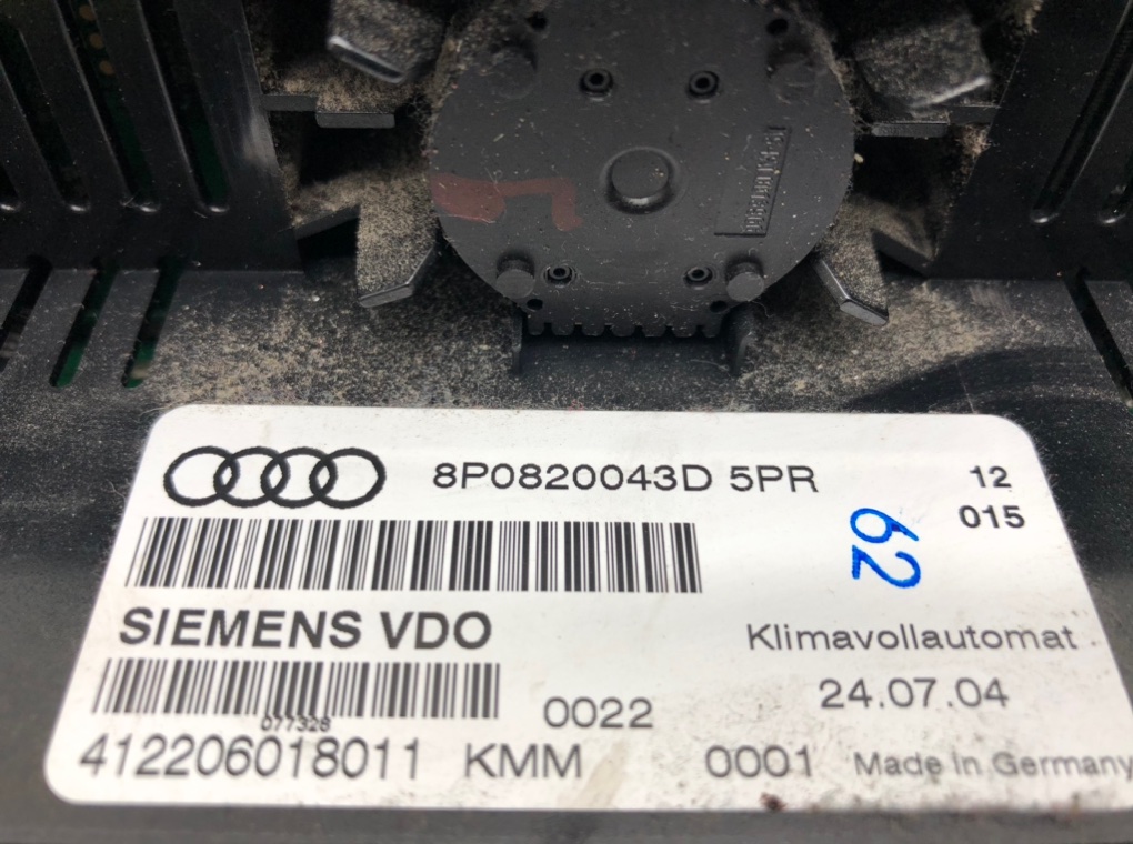 Блок управления печки/климат-контроля для Audi A3, 2004 г. 1.6 i бензин б/у — фото 5