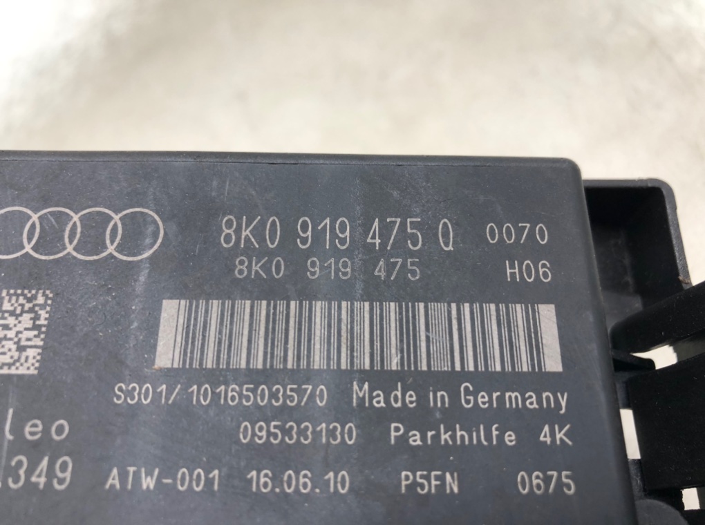 Блок управления парктрониками для Audi A4, 2010 г. 2.0 TDi дизель б/у — фото 5