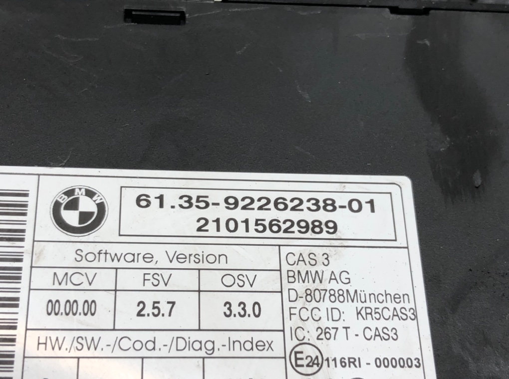 Замок зажигания для BMW 1 E87/E81/E82/E88, 2010 г. 2.0 TD дизель б/у — фото 7