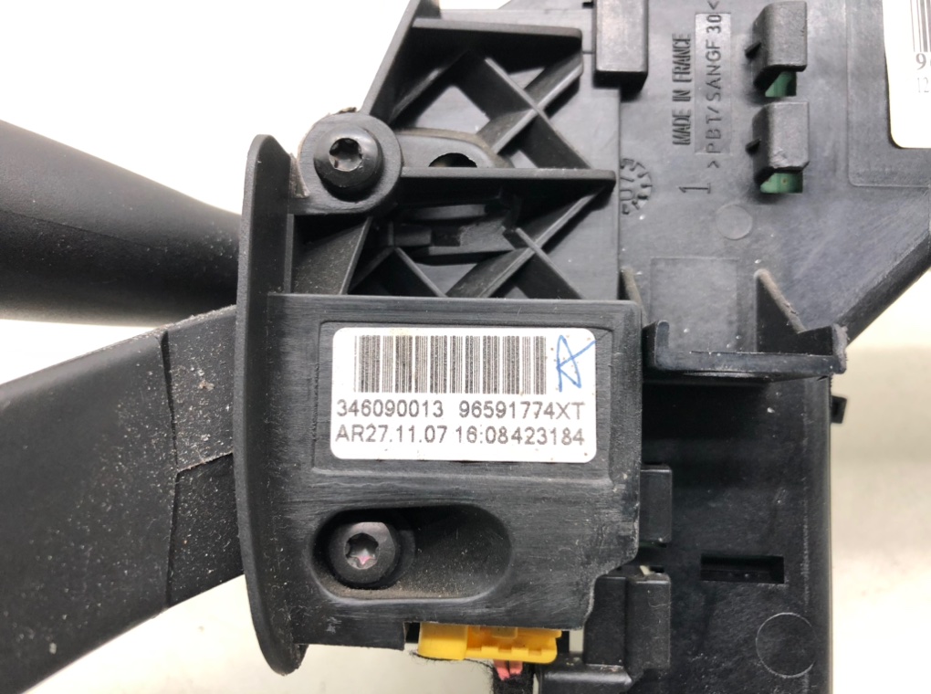 Переключатель подрулевой (стрекоза) для Citroen C4 Grand Picasso, 2008 г. 1.6 HDi дизель б/у — фото 5