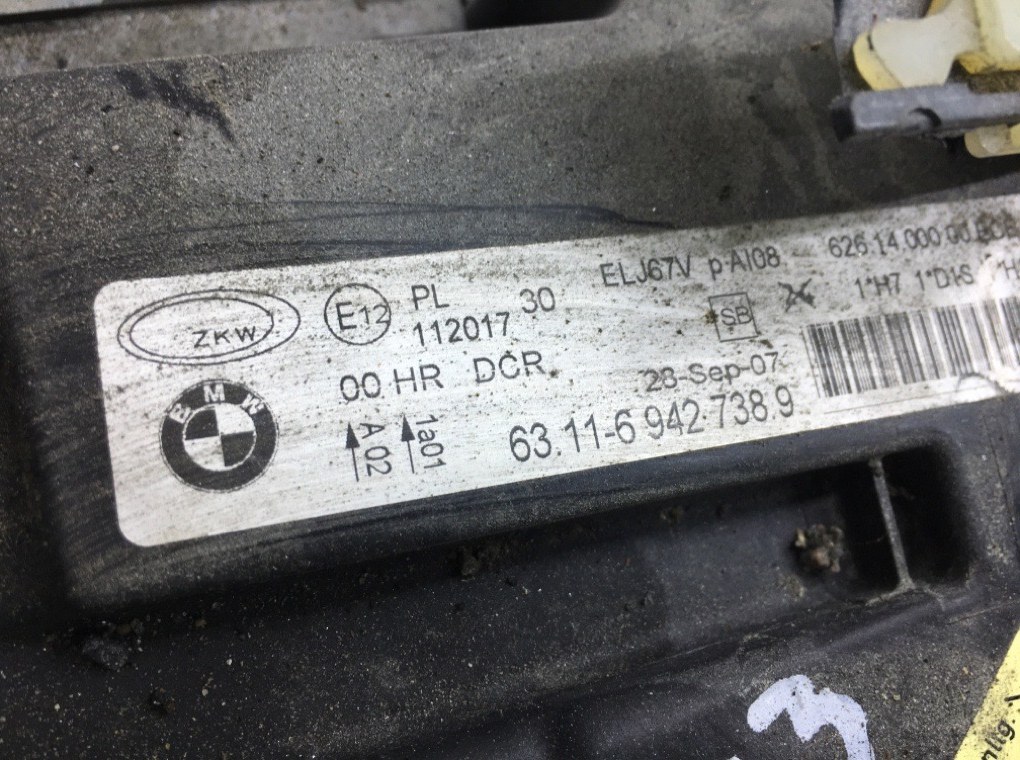 Фара правая для BMW 3 E90/E91/E92/E93, 2007 г. 3.0 i бензин б/у — фото 6