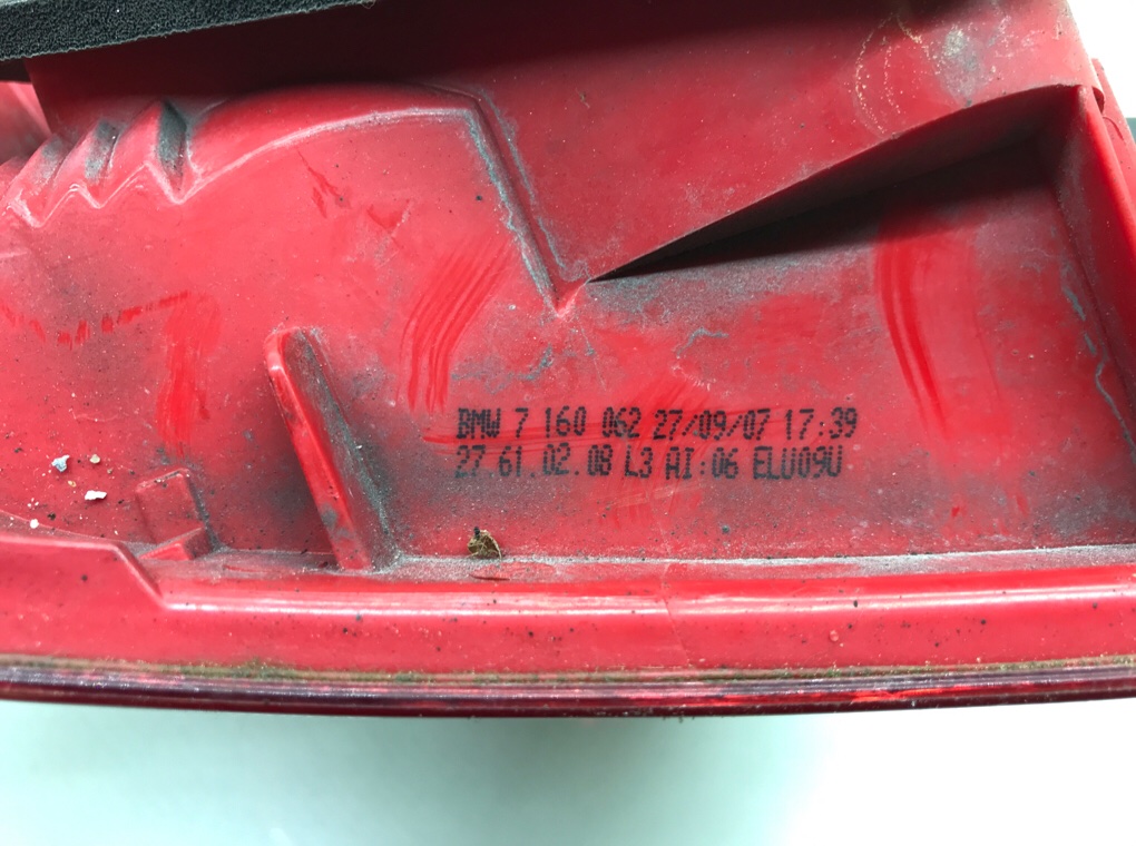 Фонарь задний правый для BMW 3 E90/E91/E92/E93, 2007 г. 3.0 i бензин б/у — фото 5