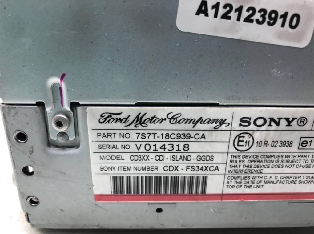 Магнитола для Ford S-Max, 2008 г. 2.2 TDCi дизель б/у — фото 7
