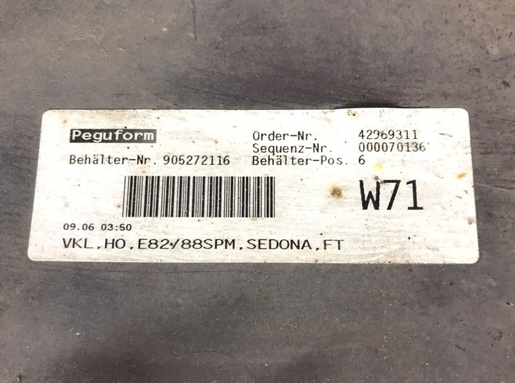 Бампер задний для BMW 1 E87/E81/E82/E88, 2010 г. 2.0 TD дизель б/у — фото 11
