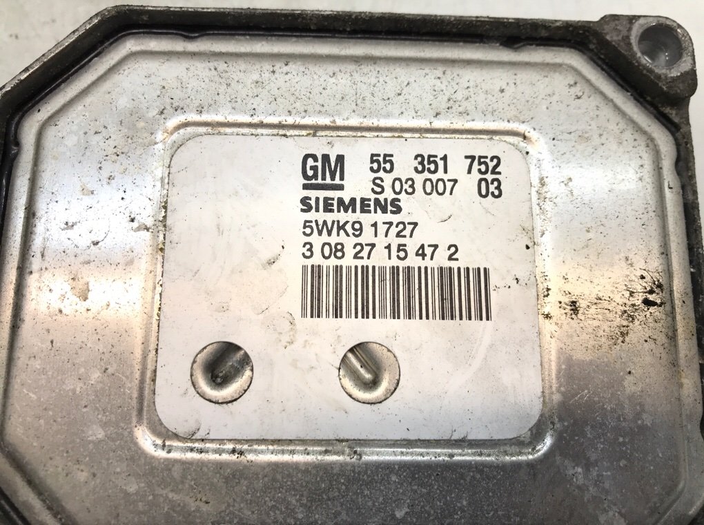 Блок управления двигателем для Opel Zafira, 2003 г. 1.8 i бензин б/у — фото 7