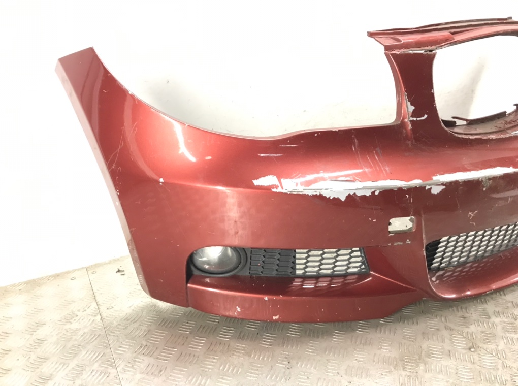 Бампер передний для BMW 1 E87/E81/E82/E88, 2010 г. 2.0 TD дизель б/у — фото 2