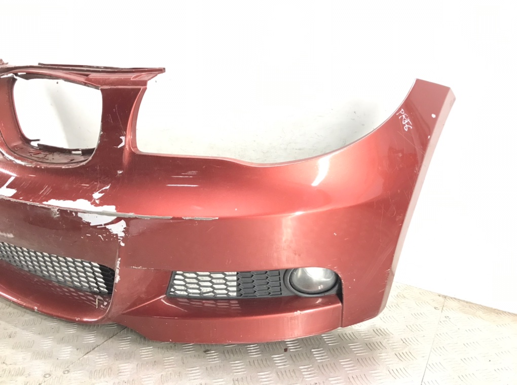 Бампер передний для BMW 1 E87/E81/E82/E88, 2010 г. 2.0 TD дизель б/у — фото 3