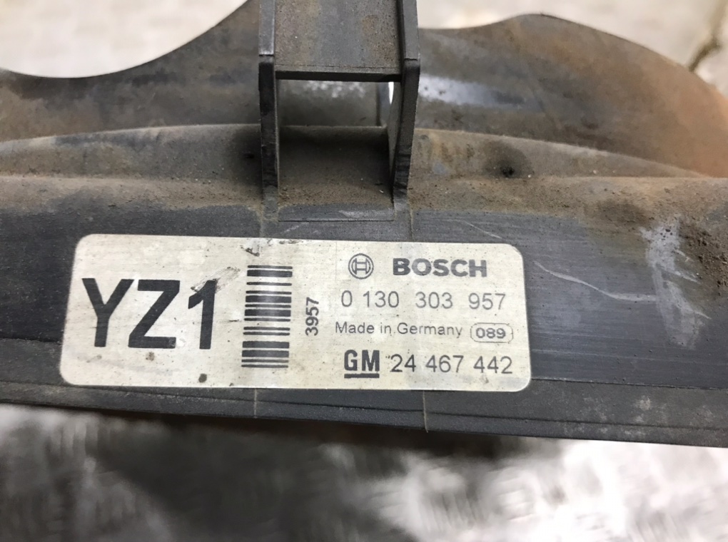 Вентилятор радиатора для Opel Zafira, 2007 г. 1.9 CDTi дизель б/у — фото 6