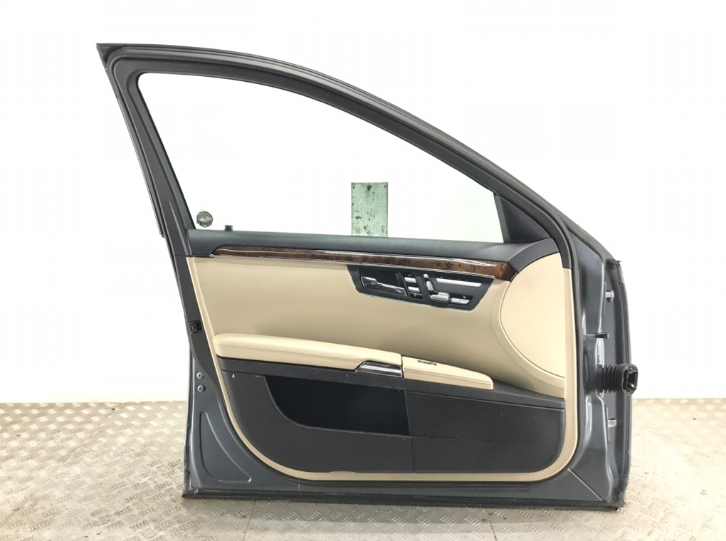Дверь передняя левая для Mercedes S W221, 2007 г. 3.0 CDI дизель б/у — фото 3