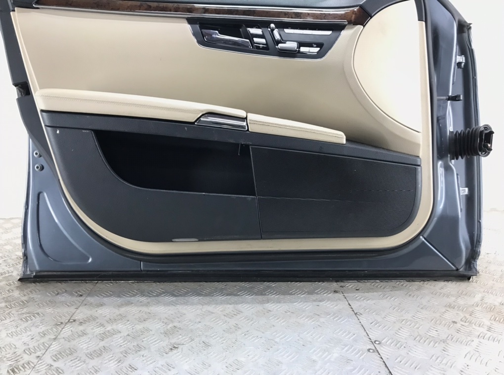 Дверь передняя левая для Mercedes S W221, 2007 г. 3.0 CDI дизель б/у — фото 4