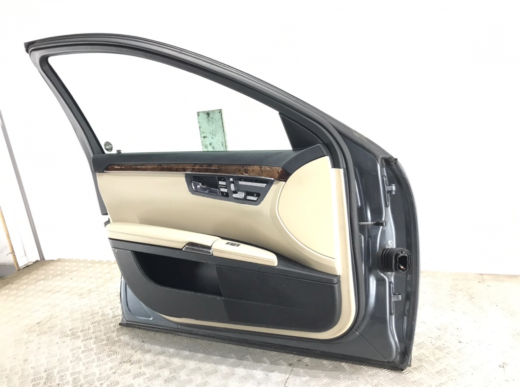 Дверь передняя левая для Mercedes S W221, 2007 г. 3.0 CDI дизель б/у — фото 5