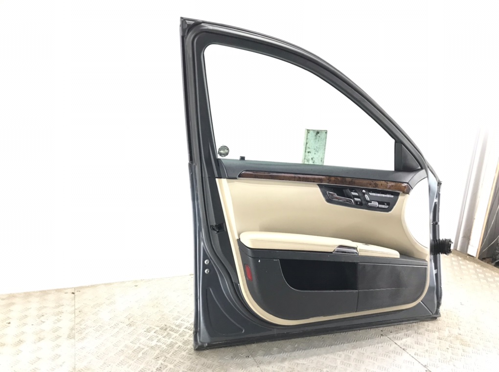 Дверь передняя левая для Mercedes S W221, 2007 г. 3.0 CDI дизель б/у — фото 6