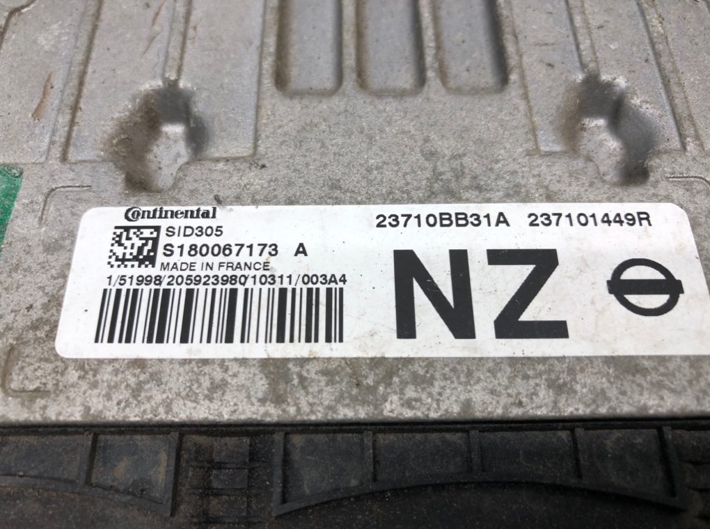 Блок управления двигателем для Nissan Qashqai, 2010 г. 1.5 DCi дизель б/у — фото 5