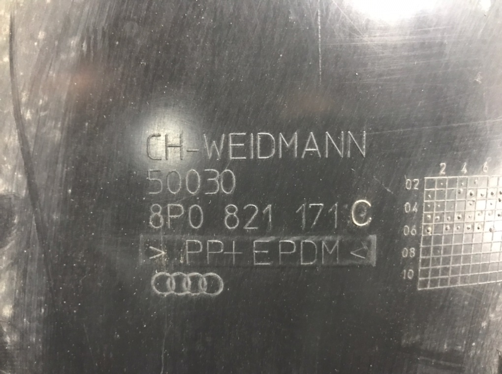 Защита арок передняя левая (подкрылок) для Audi A3, 2006 г. 2.0 FSI бензин б/у — фото 5