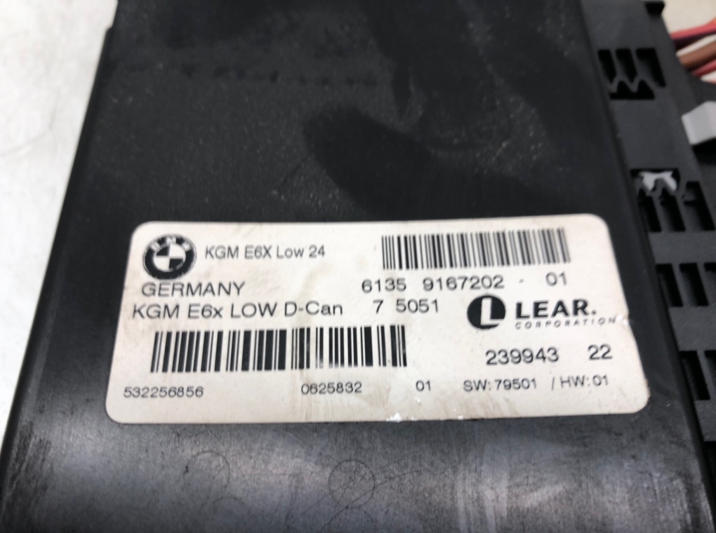 Блок комфорта для BMW 5 E60/E61, 2008 г. 2.0 TD дизель б/у — фото 5