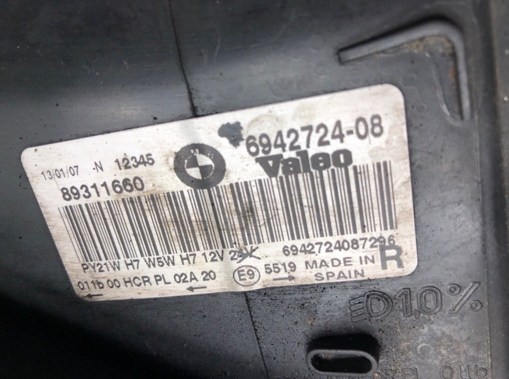 Фара правая для BMW 3 E90/E91/E92/E93, 2007 г. 2.0 TD дизель б/у — фото 7