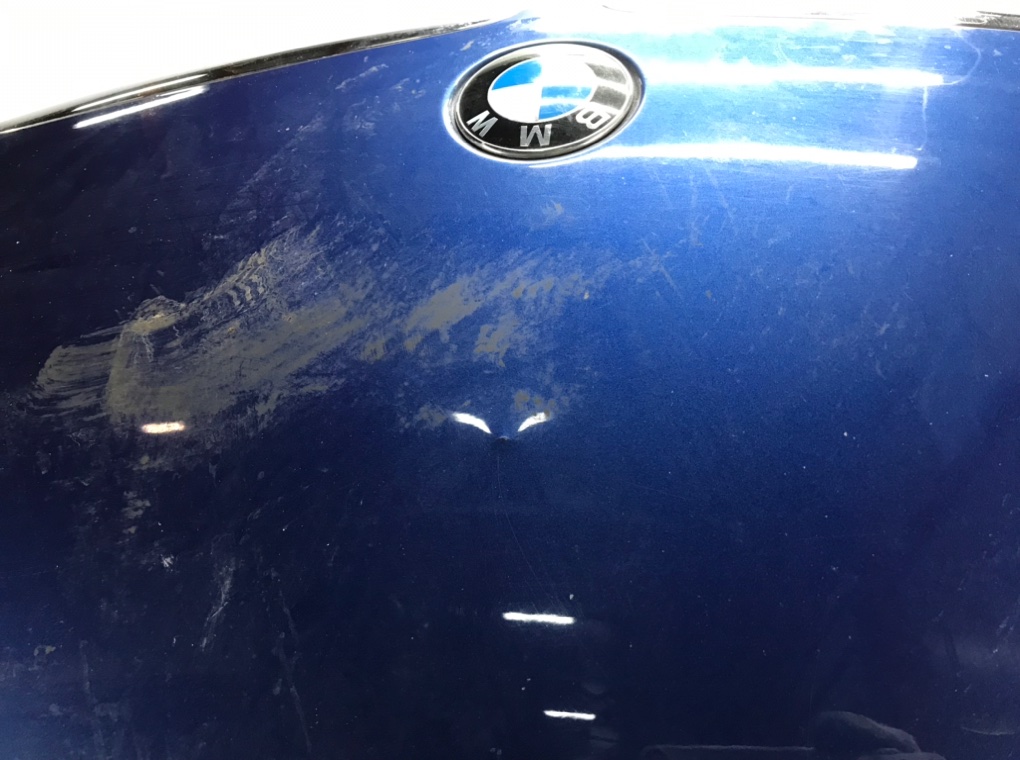 Капот для BMW 3 E90/E91/E92/E93, 2007 г. 2.0 TD дизель б/у — фото 5