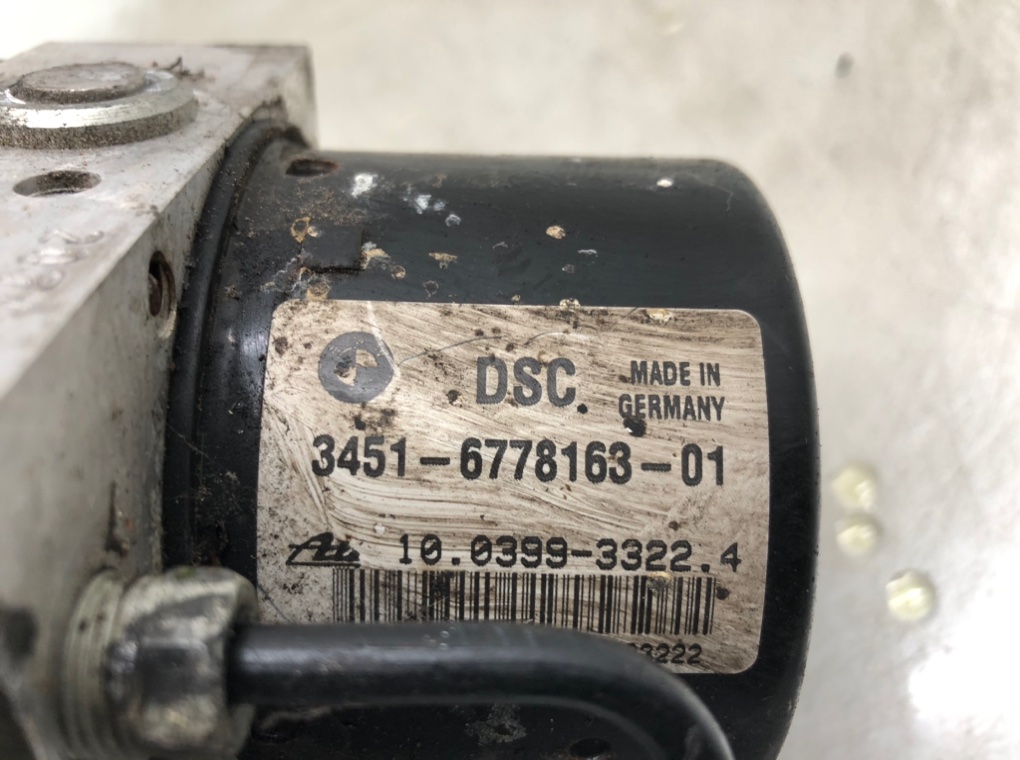 Блок ABS для BMW 3 E90/E91/E92/E93, 2007 г. 2.0 TD дизель б/у — фото 7