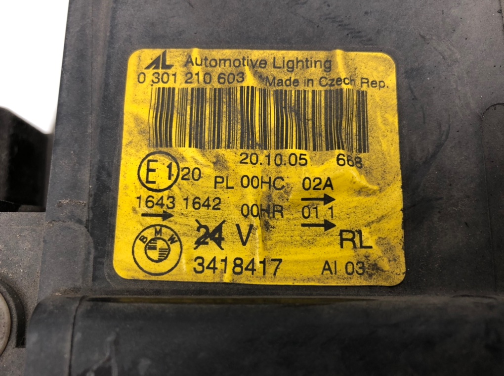 Фара левая для BMW X3 E83, 2005 г. 3.0 TD дизель б/у — фото 6