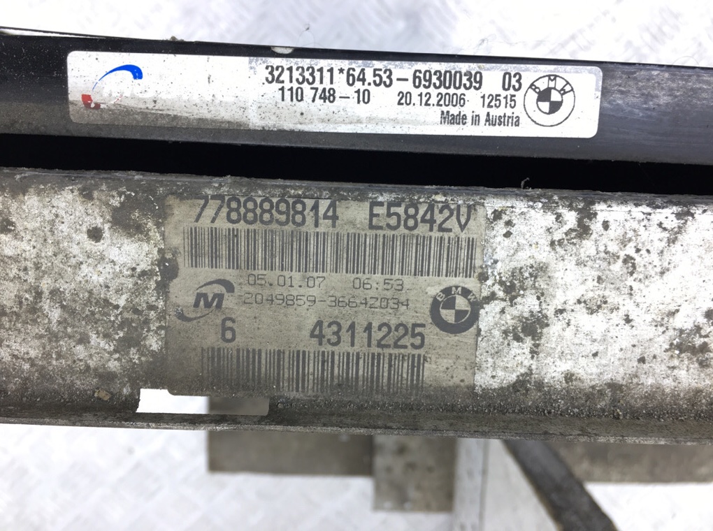 Кассета радиаторов для BMW 3 E90/E91/E92/E93, 2007 г. 2.0 TD дизель б/у — фото 6