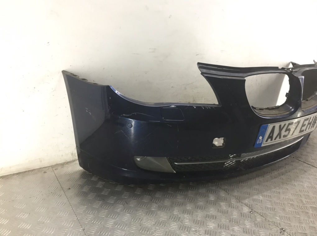 Бампер передний для BMW 5 E60/E61, 2008 г. 2.0 TD дизель б/у — фото 2