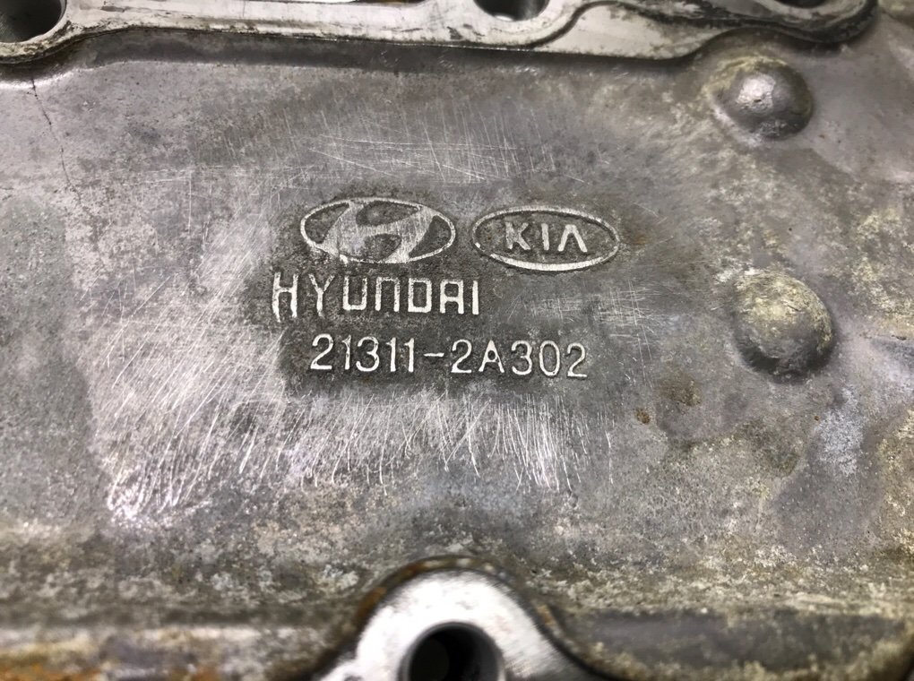 Крышка двигателя передняя для Hyundai i40, 2012 г. 1.7 CRDi дизель б/у — фото 5
