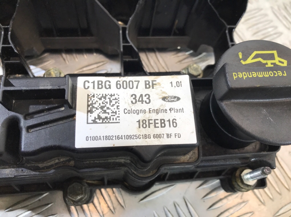Клапанная крышка для Ford Fiesta, 2016 г. 1.0 i бензин б/у — фото 6