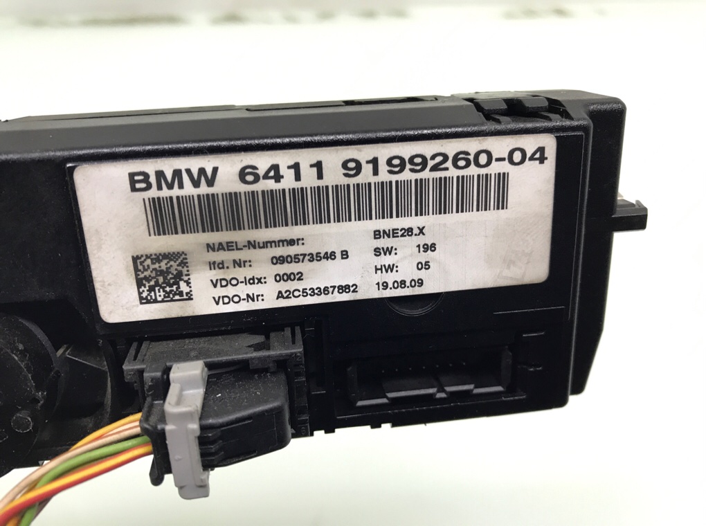 Блок управления печки/климат-контроля для BMW 1 E87/E81/E82/E88, 2009 г. 2.0 TD дизель б/у — фото 5