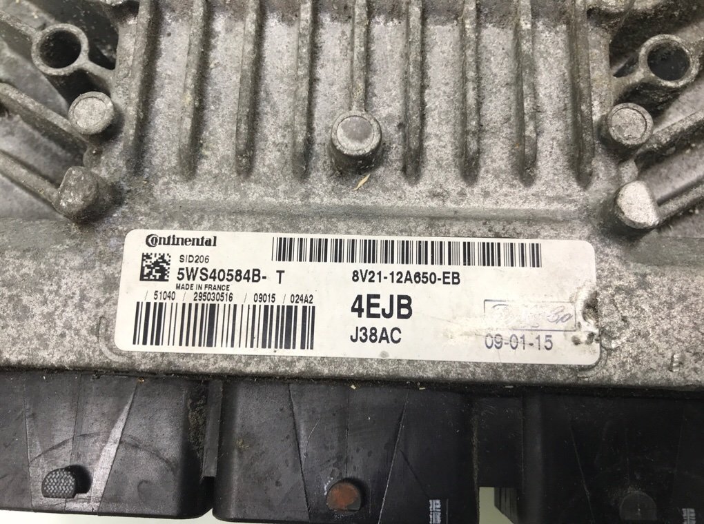 Блок управления двигателем для Ford Fiesta, 2009 г. 1.4 TDCi дизель б/у — фото 5
