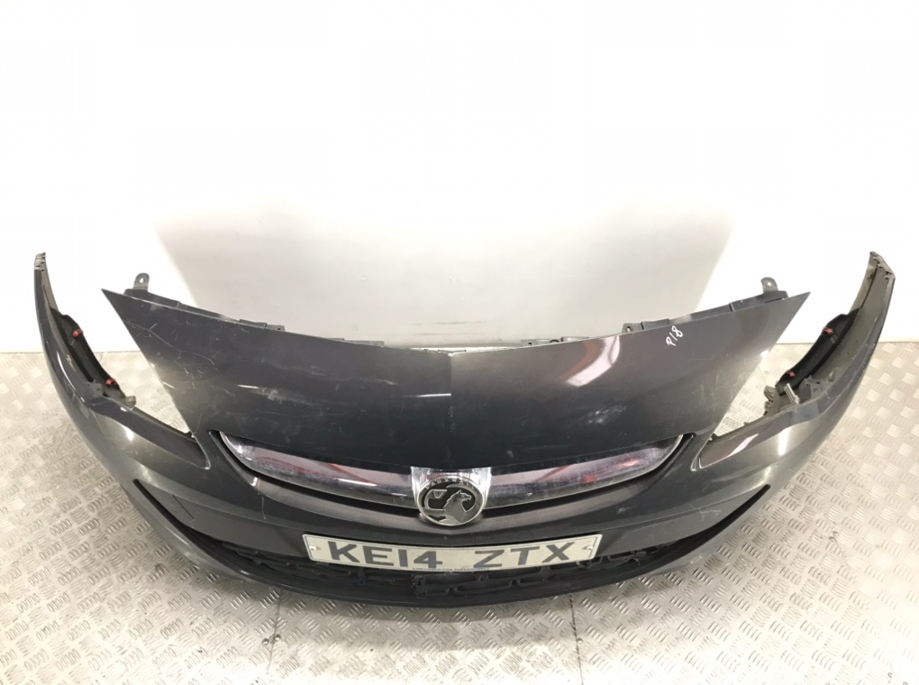 Бампер передний для Opel Astra, 2014 г. 1.4 i бензин б/у — фото 2