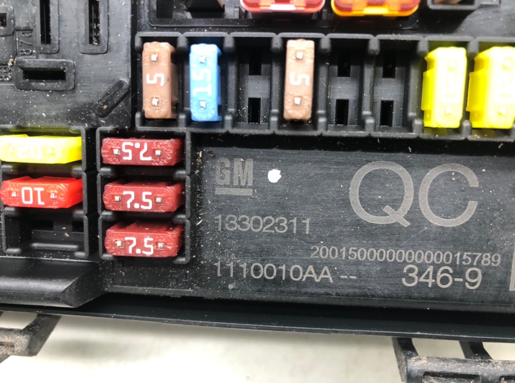 Блок предохранителей для Opel Astra, 2009 г. 1.6 i бензин б/у — фото 5